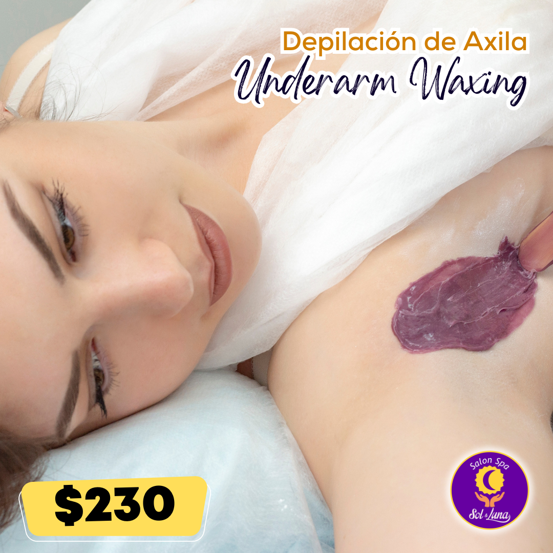 Depilación de Axila Spa Sol y Luna Vallarta