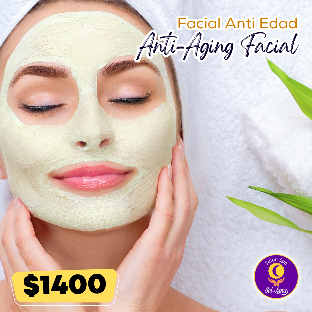 Facial Antiedad Spa Sol y Luna Vallarta