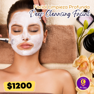 Facial Limpieza Profunda Spa Sol y Luna Vallarta