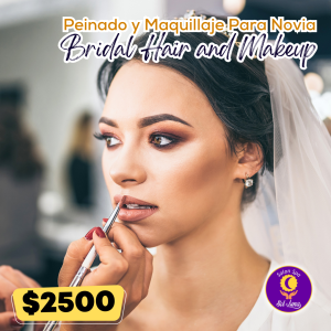 Peinado y Maquillaje Para Novia
