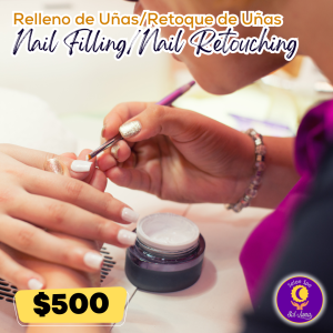 Relleno de Uñas_Retoque de Uñas en Puerto Vallarta
