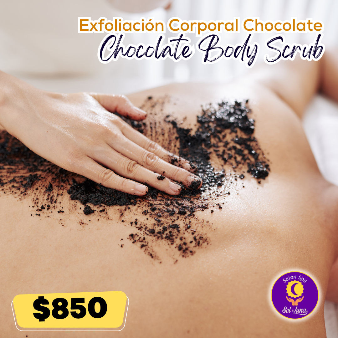 Exfoliación Corporal Chocolate Spa Sol y Luna Puerto Vallarta